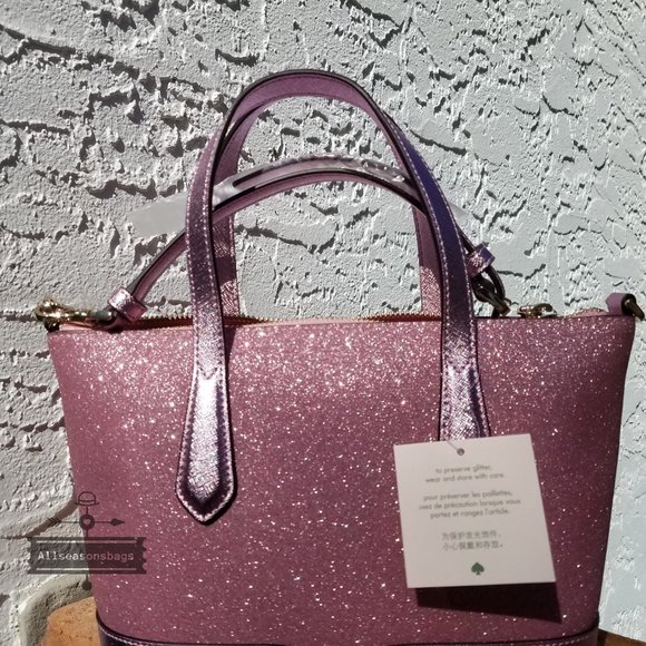 Kate Spade SMALL lola satchel Rose Pink Crossbody - Picture 4 of 16